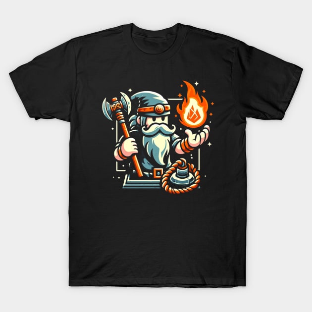 Epic Fire Warrior T-Shirt by Patrick9